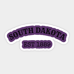 South Dakota Est 1889 Sticker